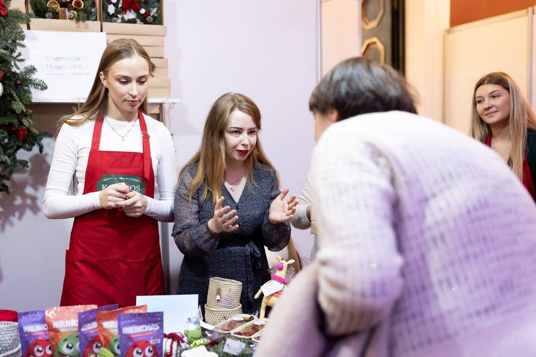 22-osios Tarptautinės Kalėdų labdaros mugės atidarymas