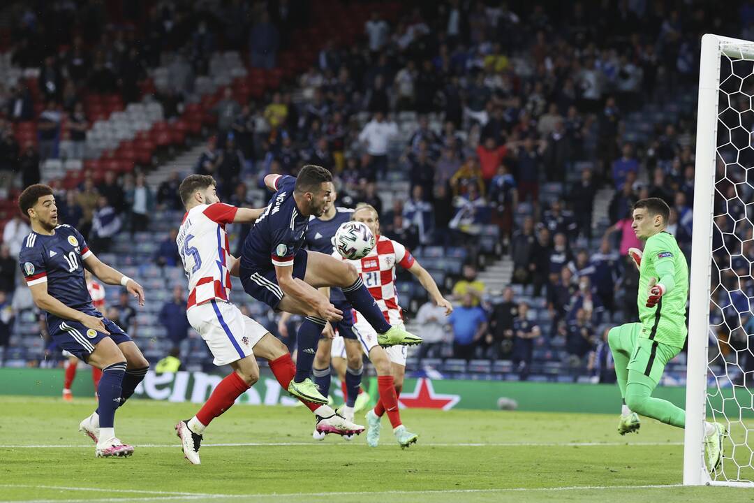 Europos futbolo čempionatas: Kroatija–Škotija 3:1