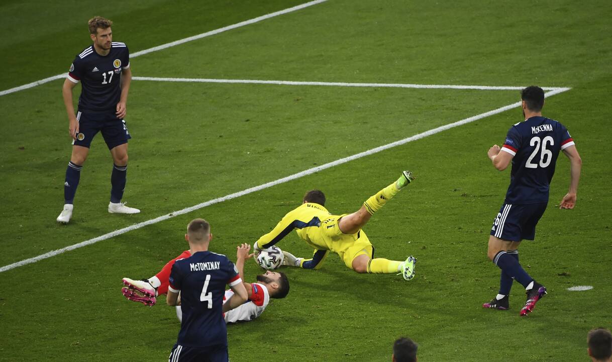 Europos futbolo čempionatas: Kroatija–Škotija 3:1