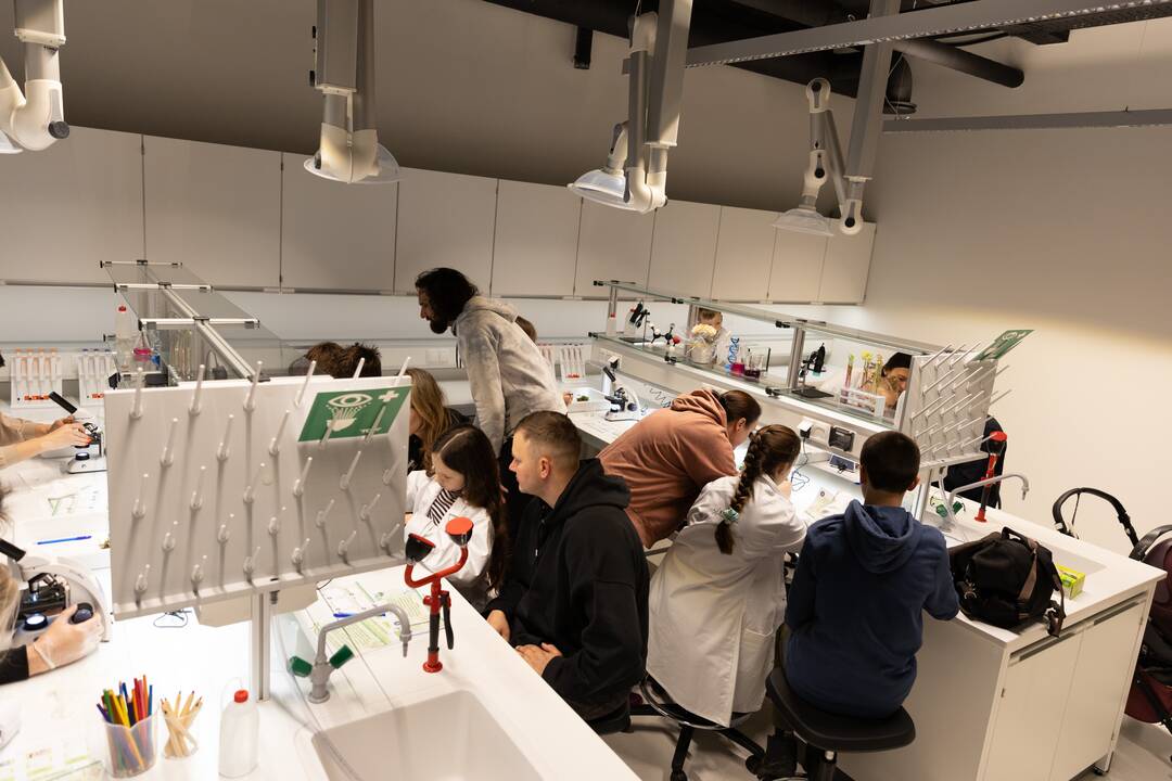 „Mokslo sala“ pakvietė nemokamai išbandyti modernias laboratorijas