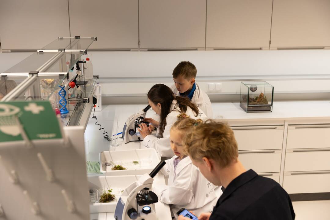 „Mokslo sala“ pakvietė nemokamai išbandyti modernias laboratorijas