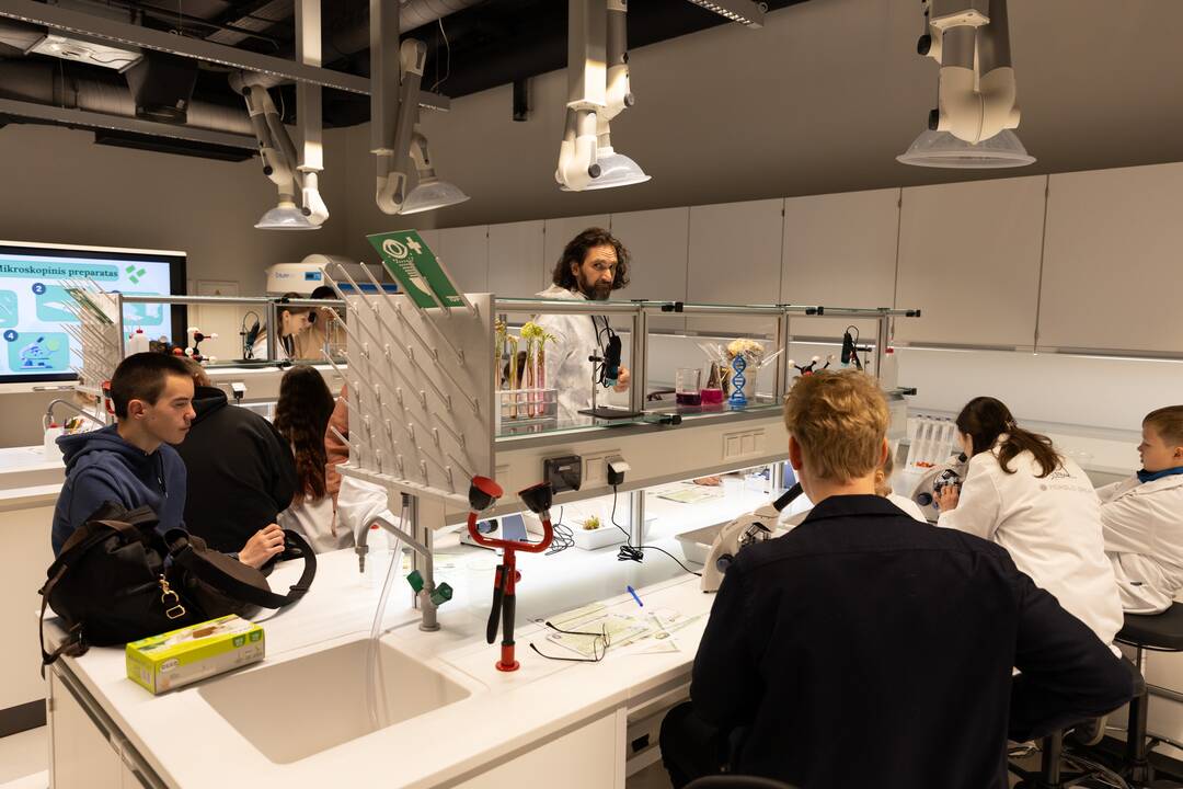 „Mokslo sala“ pakvietė nemokamai išbandyti modernias laboratorijas