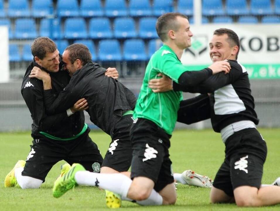 Vilniaus “Žalgirio” futbolininkai pradėjo treniruočių stovyklą Lenkijoje