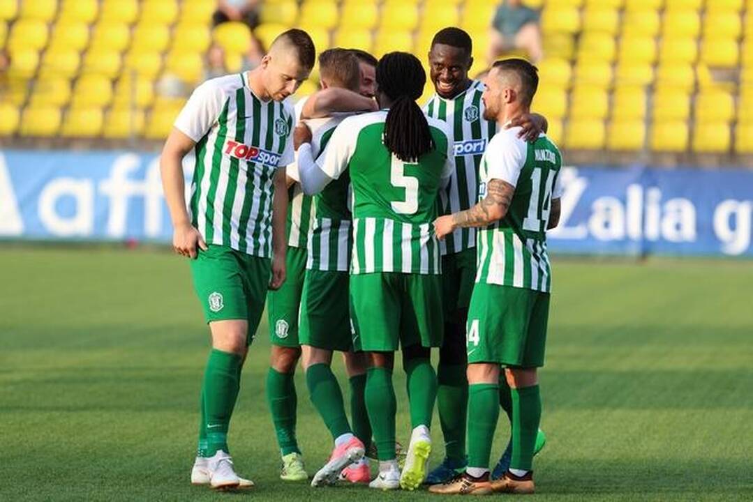 Vilniaus „Žalgiris“ be gailesčio sutrypė „Palangos“ futbolininkus