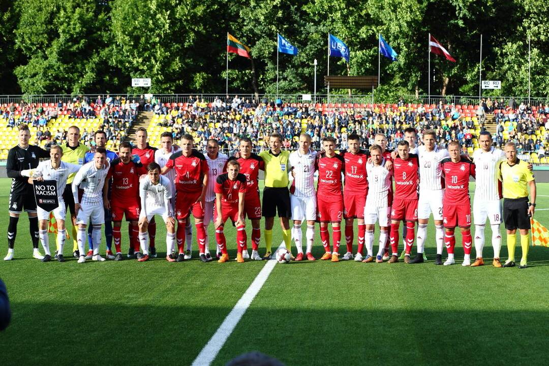 Baltijos taurė: Lietuva – Latvija 1:1