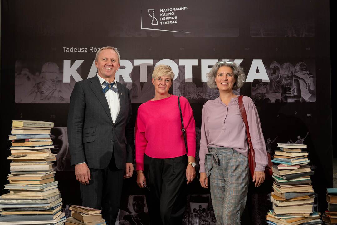 Nacionalinio Kauno dramos teatro premjera „Kartoteka“