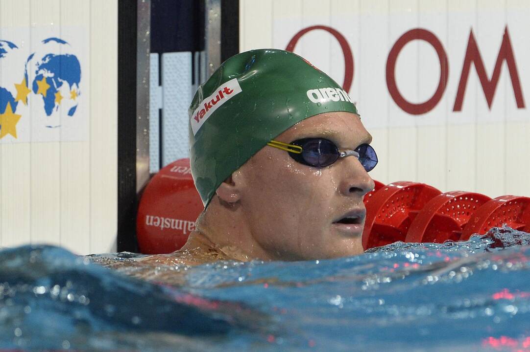 M. Sadauskas pateko į 100 m rungties laisvuoju stiliumi finalą