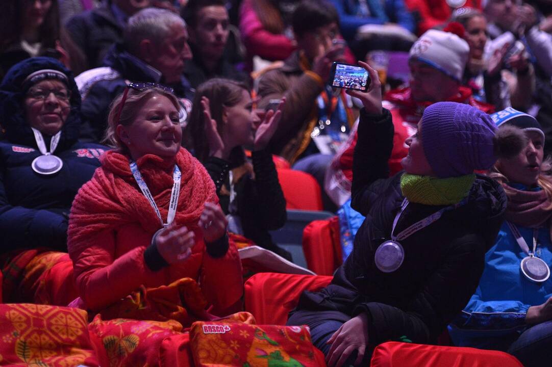 Sočio olimpinių žaidynių atidarymo ceremonija