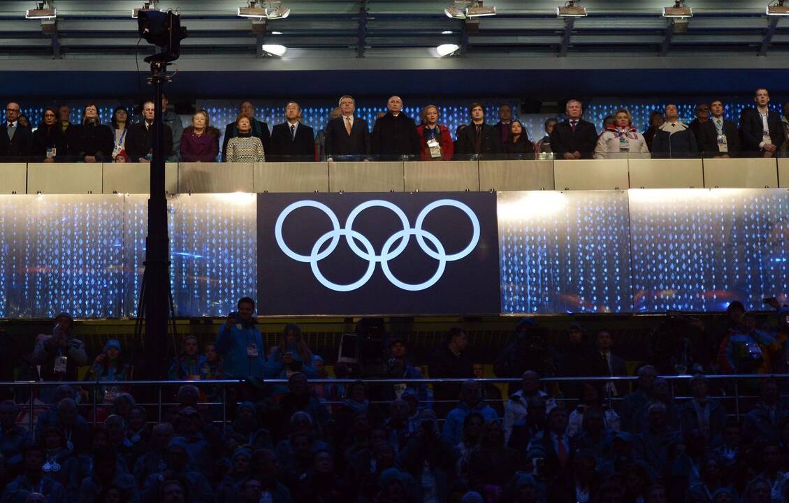 Sočio olimpinių žaidynių atidarymo ceremonija