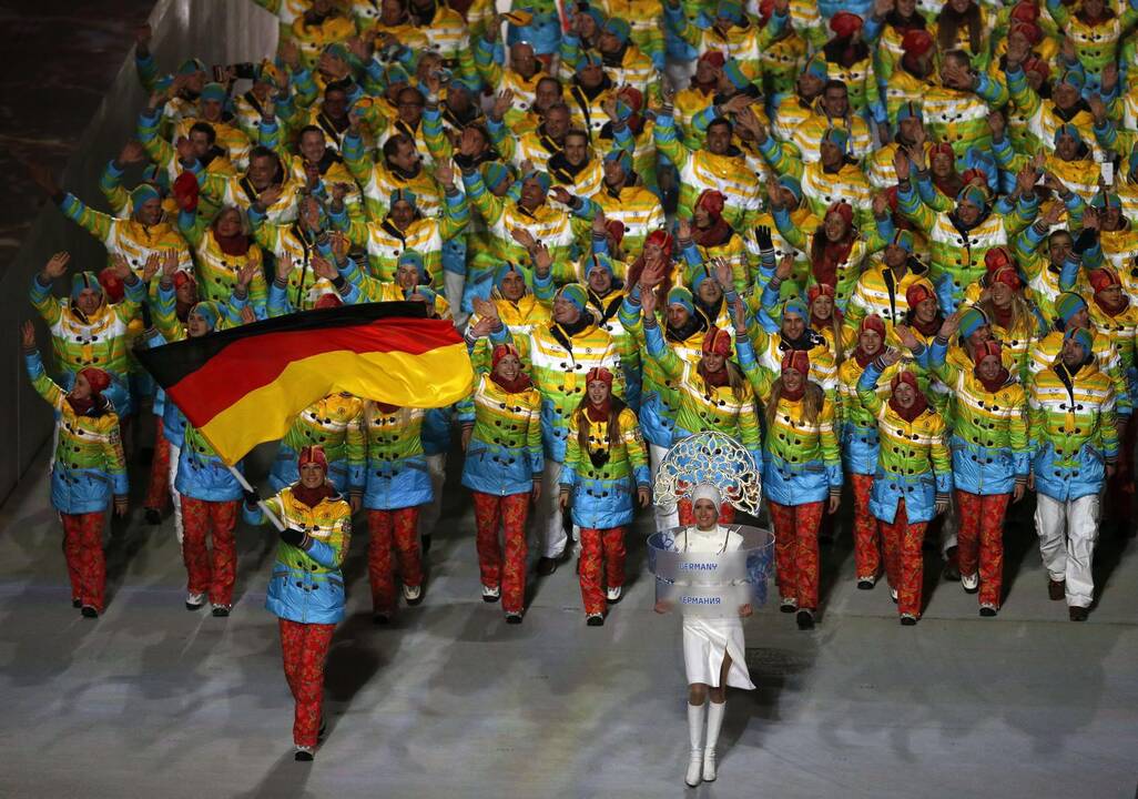 Sočio olimpinių žaidynių atidarymo ceremonija