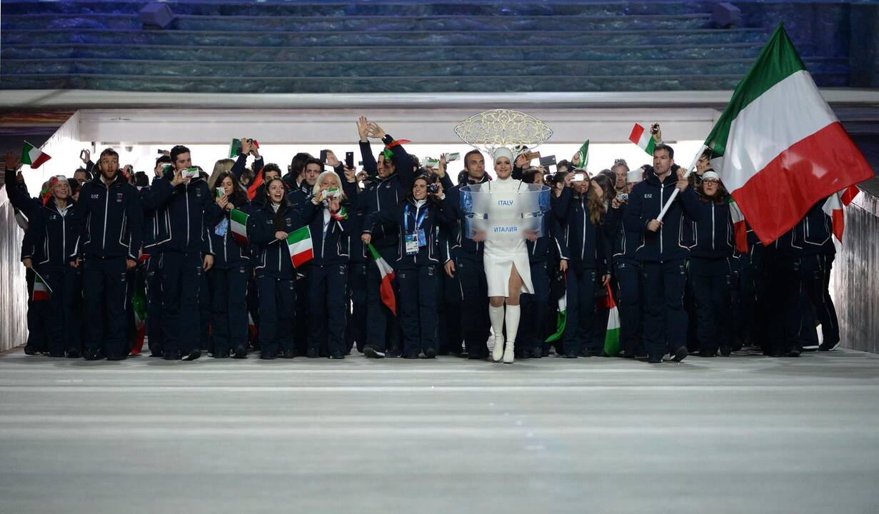 Sočio olimpinių žaidynių atidarymo ceremonija