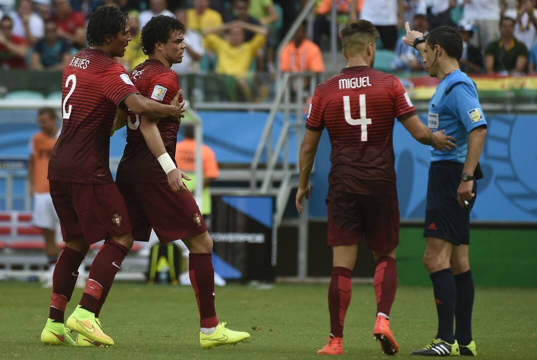 Pasaulio futbolo čempionatas: Vokietija - Portugalija