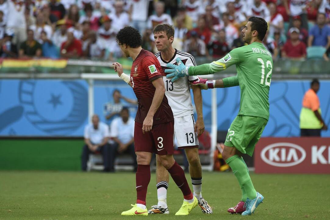 Pasaulio futbolo čempionatas: Vokietija - Portugalija