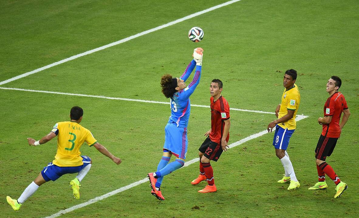 Pasaulio futbolo čempionatas: Brazilija - Meksika