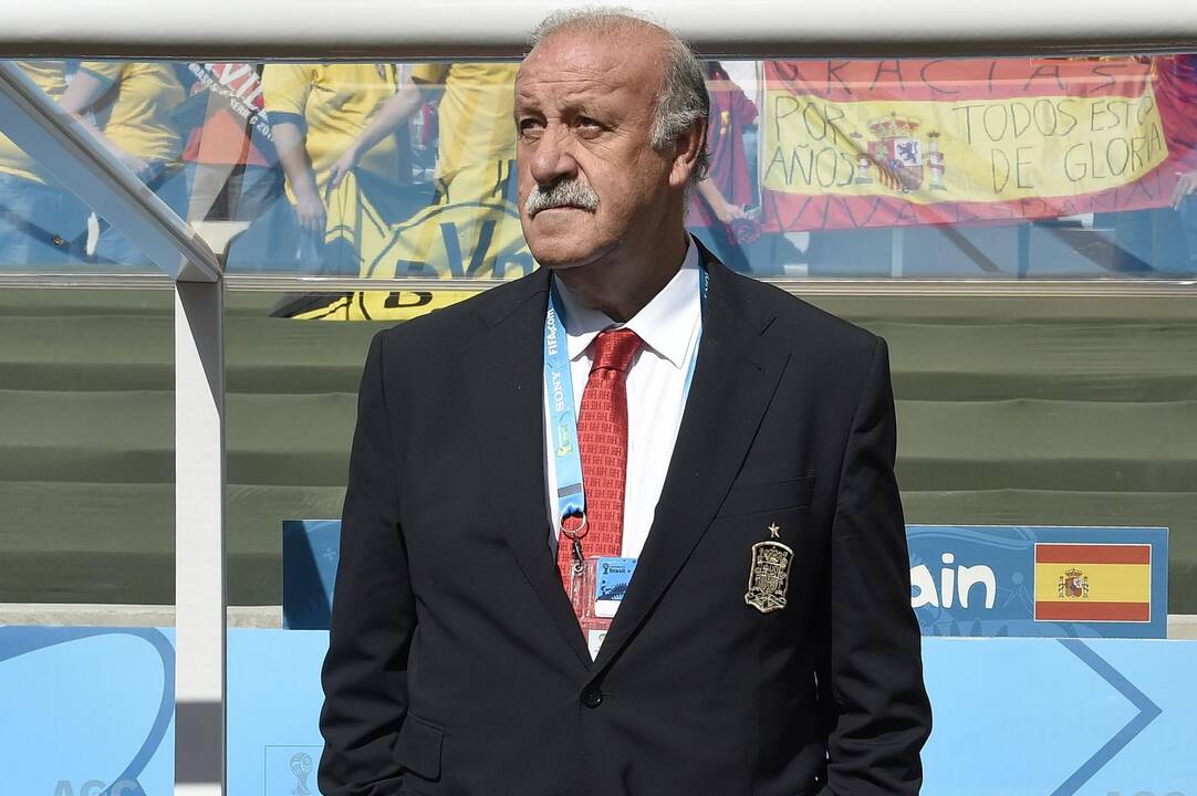 V. del Bosque liks Ispanijos futbolo rinktinės treneriu iki 2016 metų