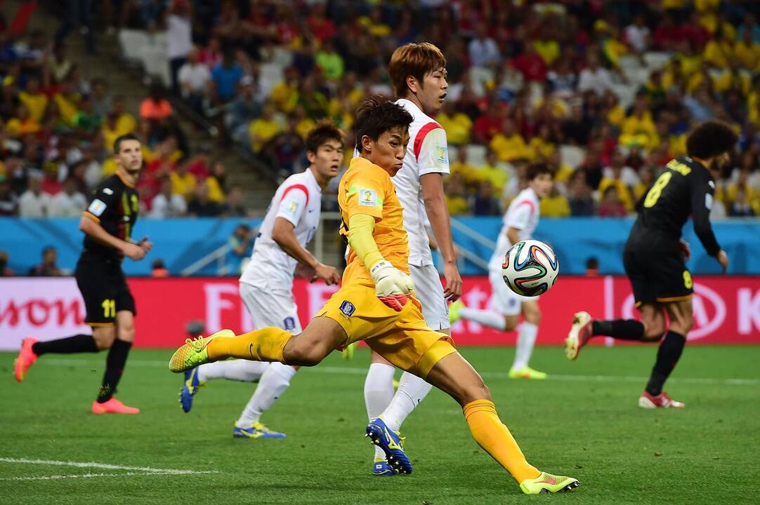 Pasaulio futbolo čempionatas: Belgija - Pietų Korėja