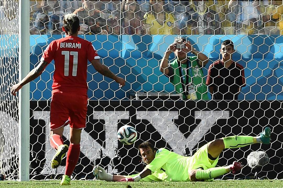 Pasaulio futbolo čempionatas: Argentina - Šveicarija