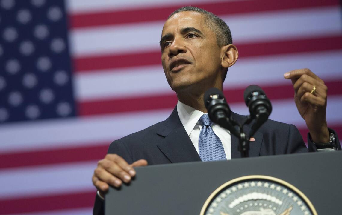 B. Obama žada suburti platesnę koaliciją kovai su „Islamo valstybe“