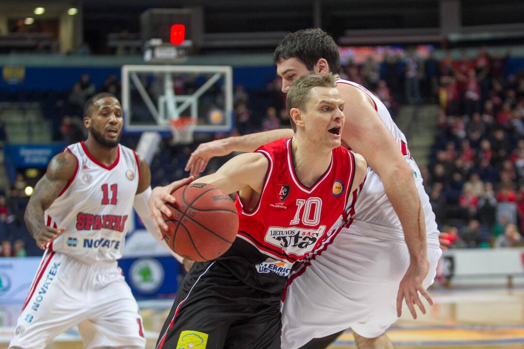 VTB: Vilniaus "Lietuvos rytas" - Sankt Peterburgo "Spartak"