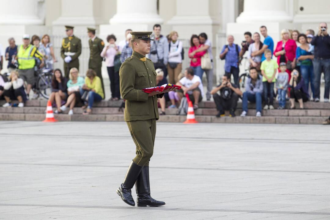 Žuvinto-Palių mūšio paminėjimas Katedros aikštėje