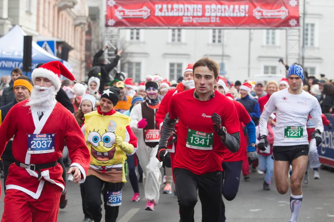 Kalėdinis bėgimas Vilniuje