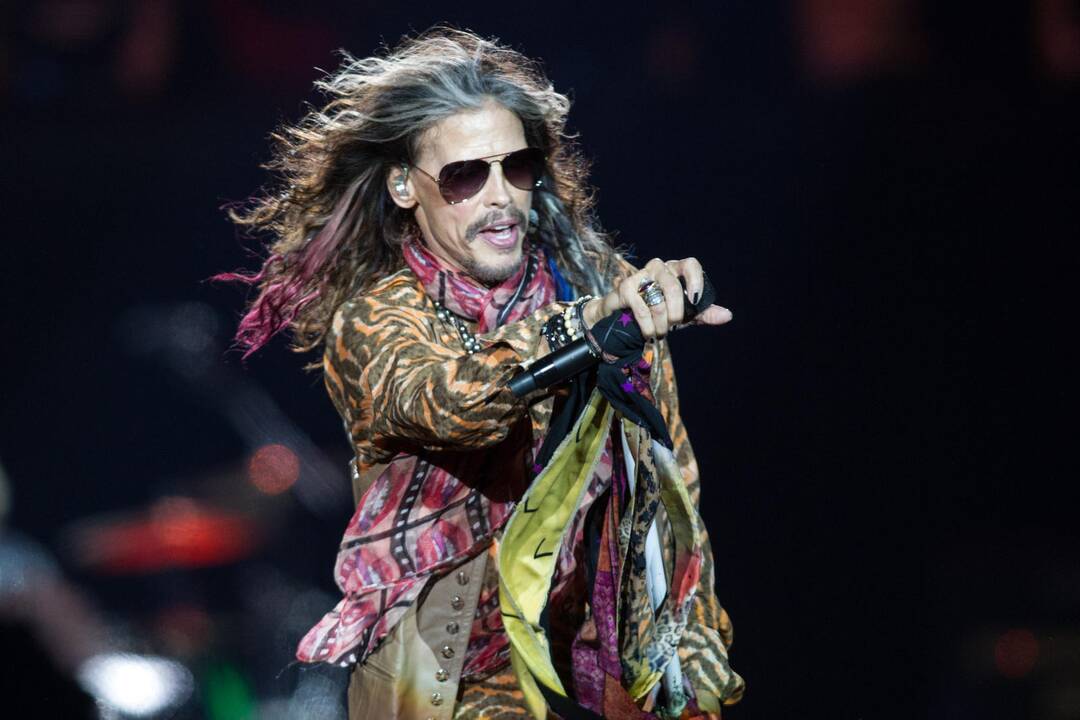 "Siemens" areną drebino legendinė roko grupė "Aerosmith"