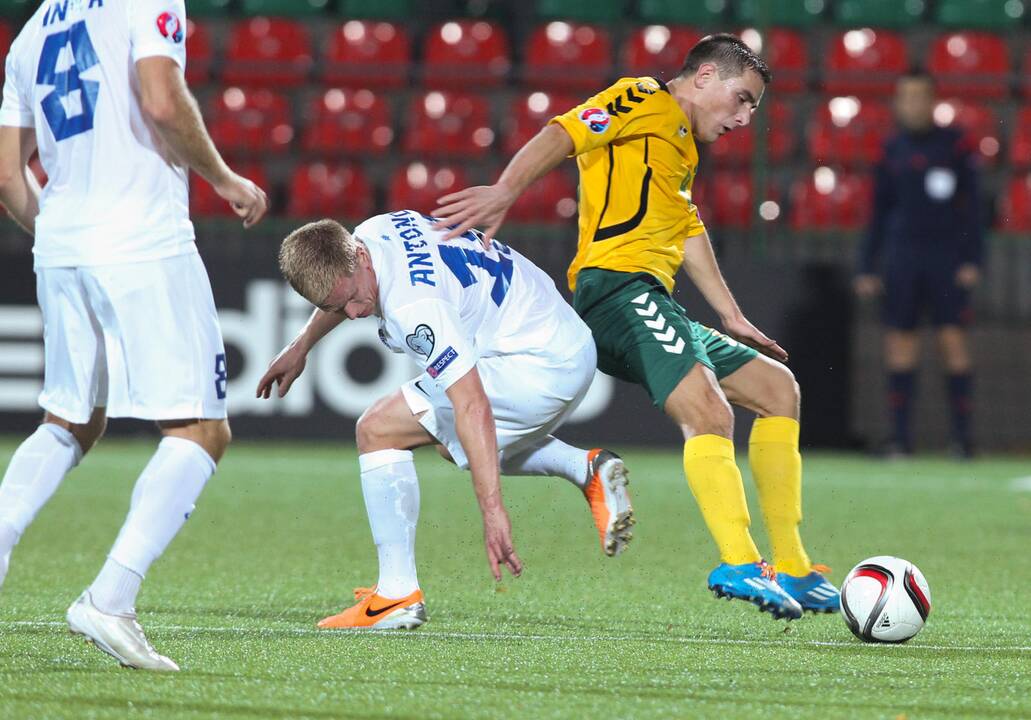 Futbolas: Lietuva - Estija 1:0