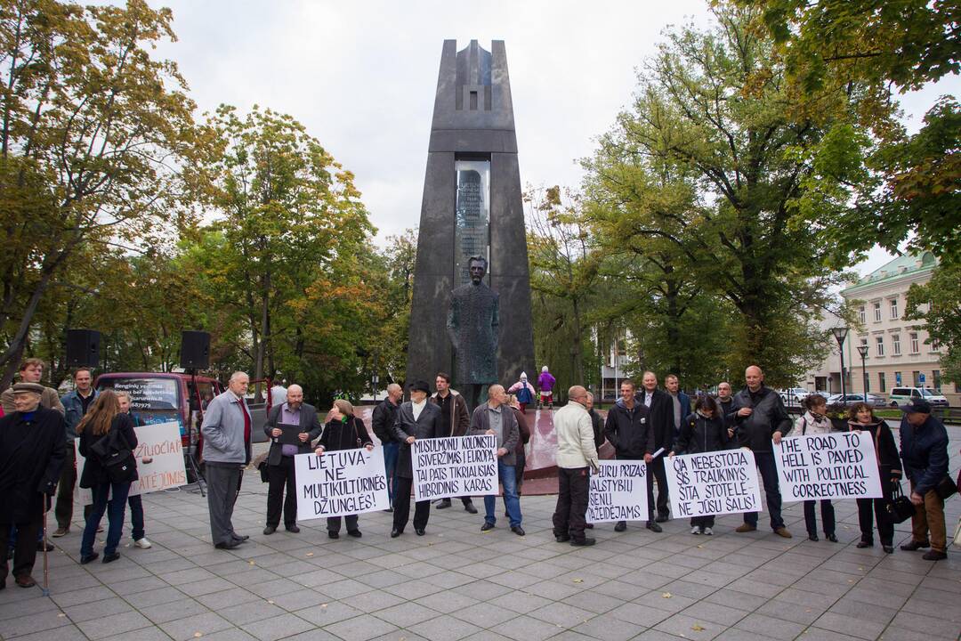 Mitingas prieš imigraciją