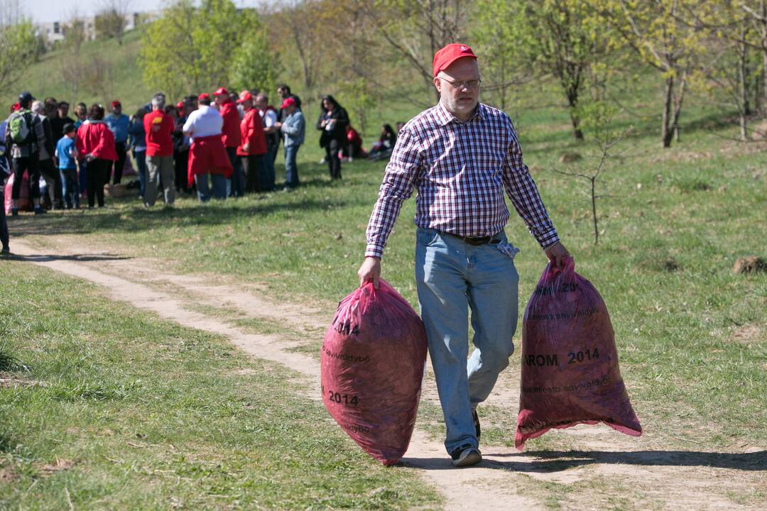 Švarinimosi akcijoje „Darom“ dalyvavo apie 200 tūkst. žmonių