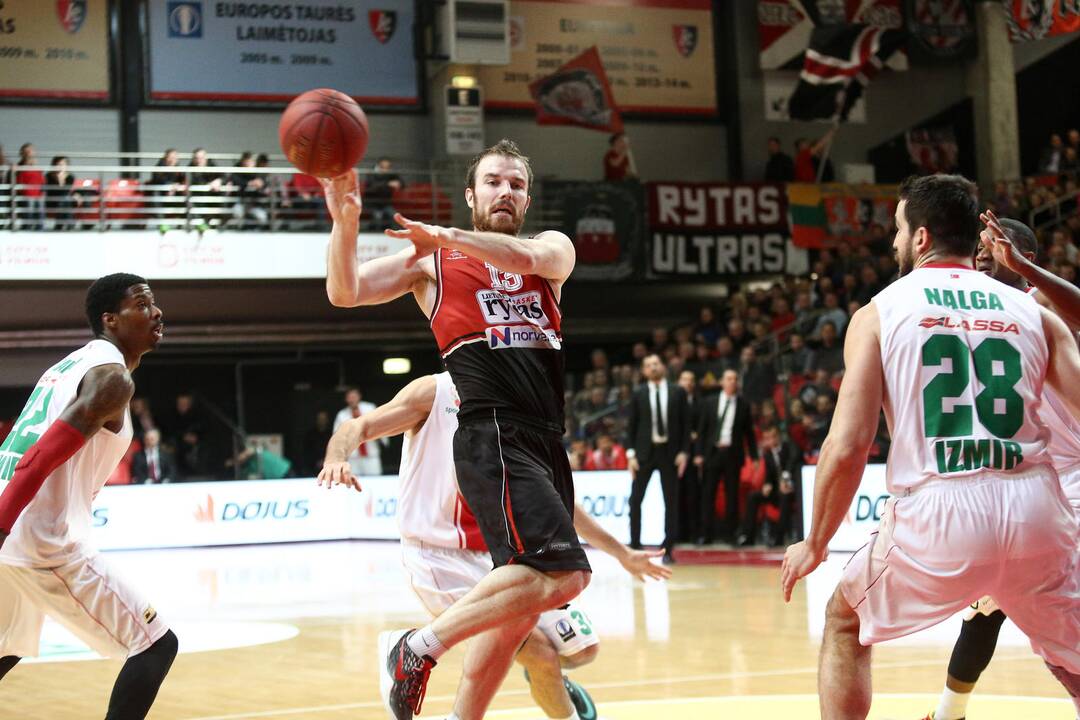 Europos taurė: "Lietuvos rytas" - "Pinar Karsiyaka"