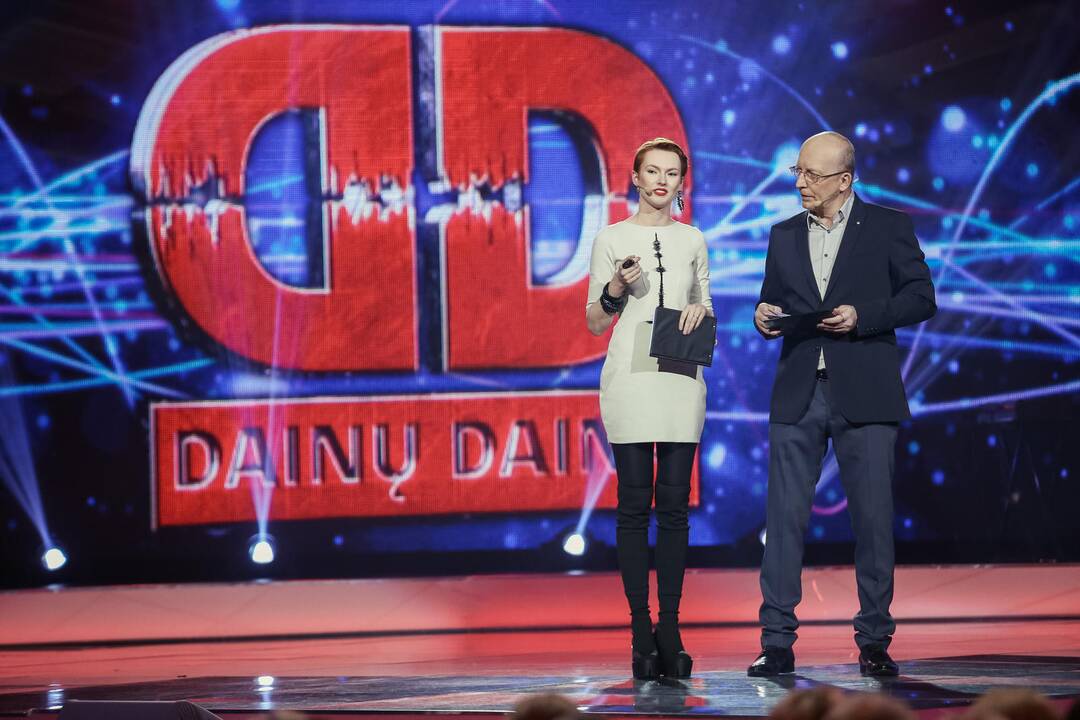 LRT muzikinio projekto "Dainų daina" filmavimas