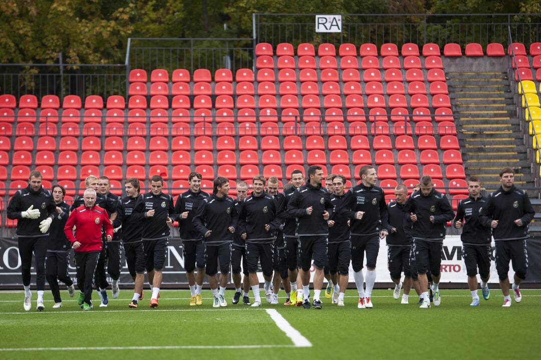 Paskelbta Lietuvos futbolo rinktinės sudėtis