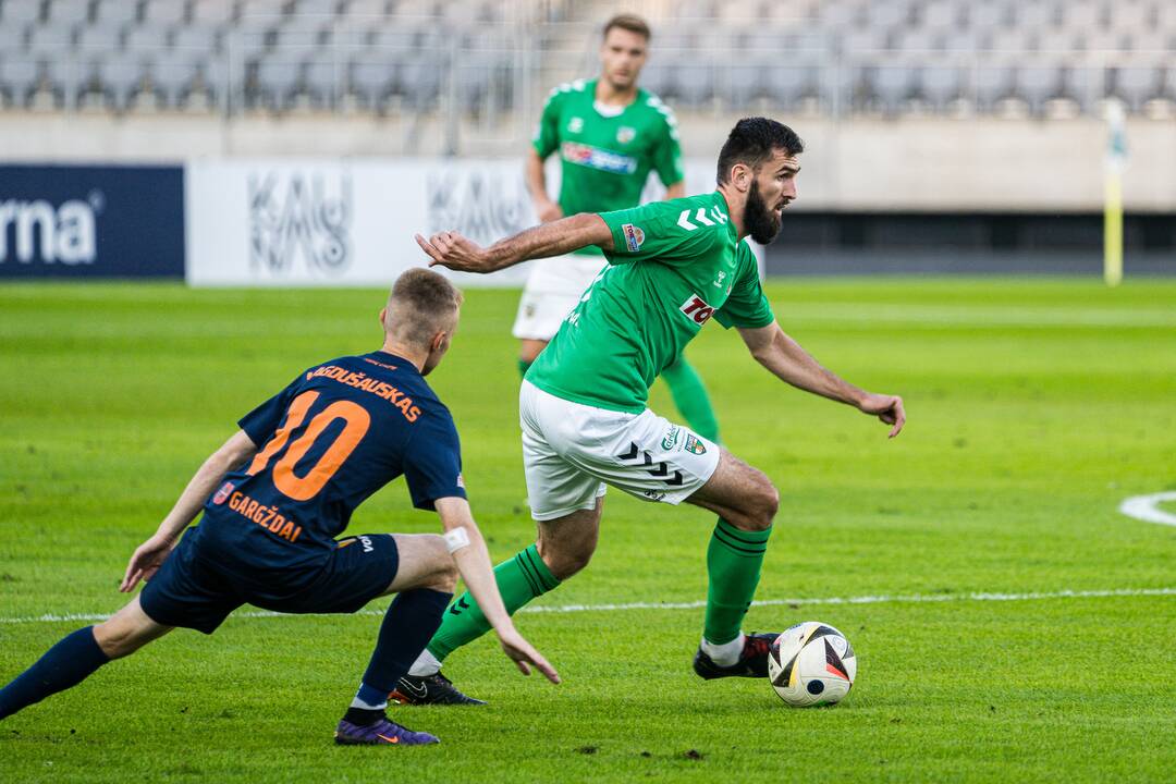 LFF taurės pusfinalis: „Kauno Žalgiris“ – „Banga“ 0:1