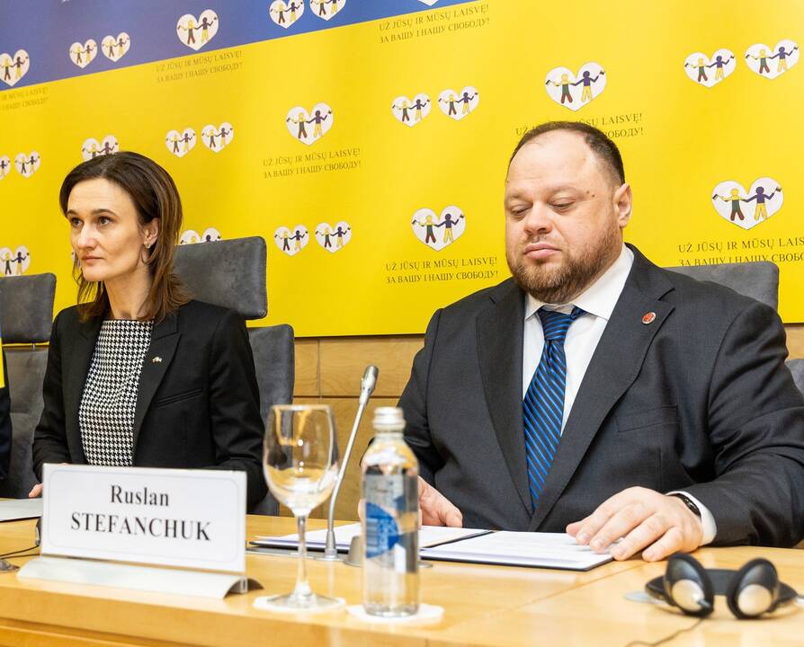 Viktorija Čmilytė-Nielsen ir Ruslanas Stefančukas