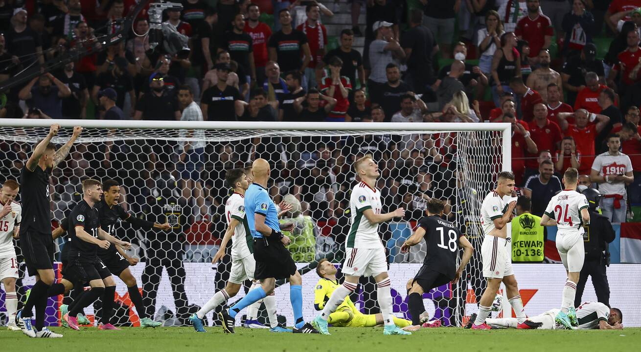 Europos futbolo čempionatas: Vokietija–Vengrija 2:2