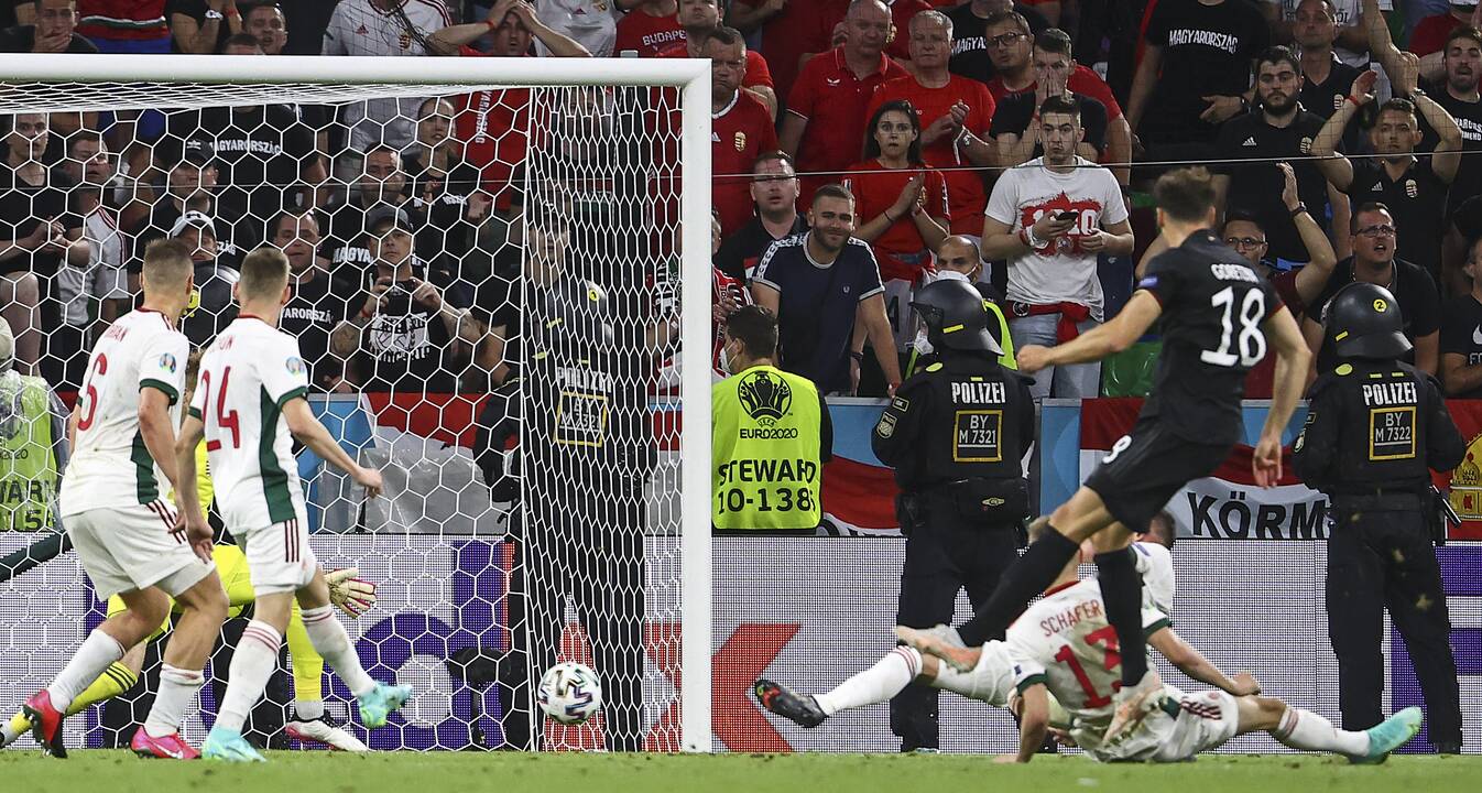 Europos futbolo čempionatas: Vokietija–Vengrija 2:2