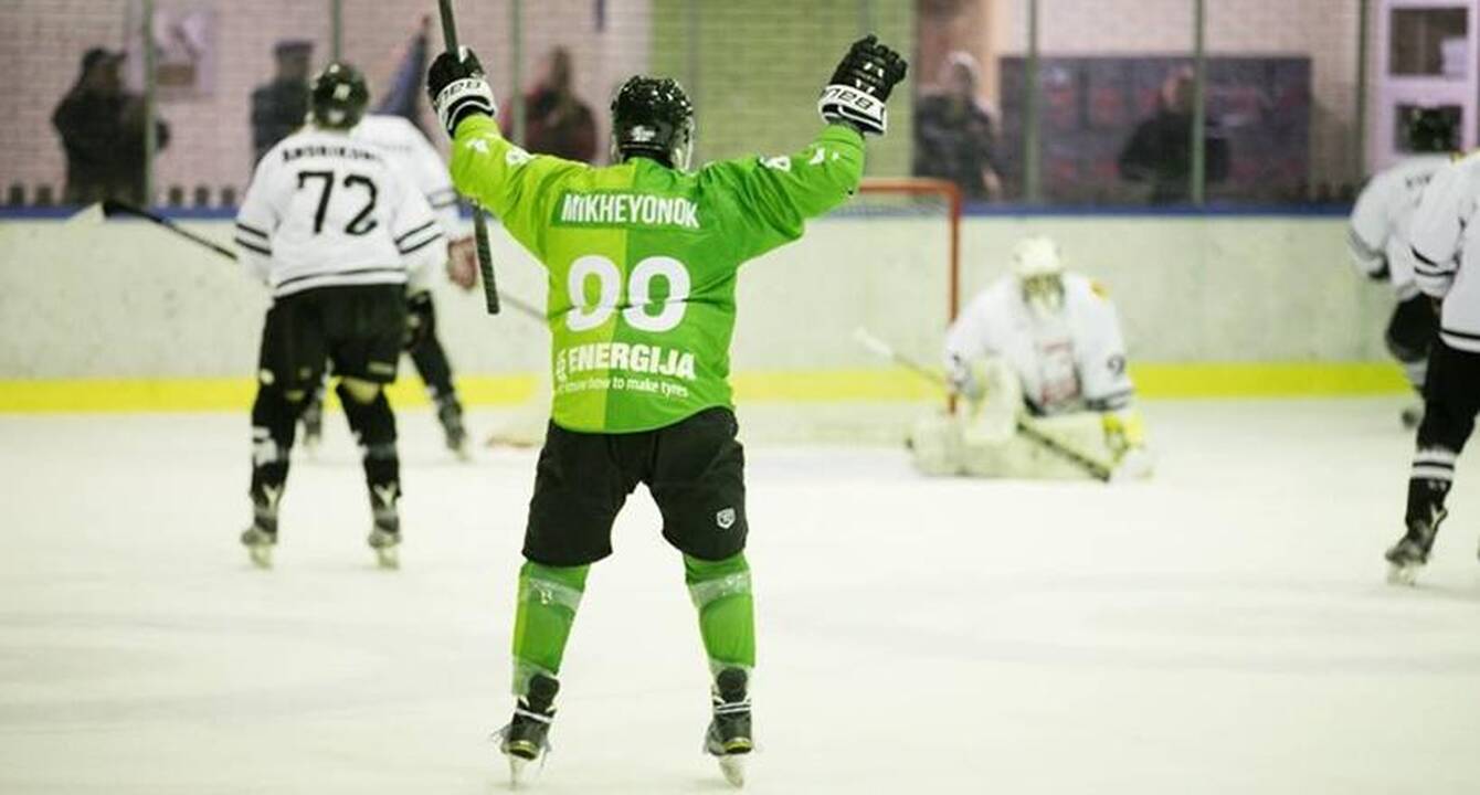 „Kaunas Hockey“ ledo ritulininkai paskutinę minutę išplėšė pergalę Vilniuje