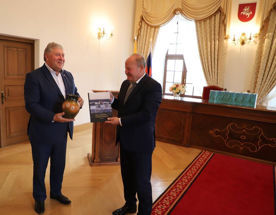 Šiaulių rajono savivaldybės vizitas Kauno rajone