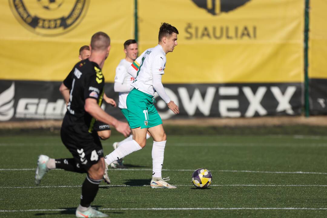 „TOPsport A lyga“: FA „Šiauliai“  – „Kauno Žalgiris“ 2:3