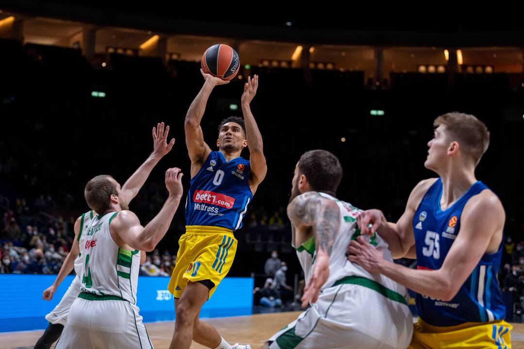 Eurolyga: Berlyno ALBA – Kauno „Žalgiris“ 82:74