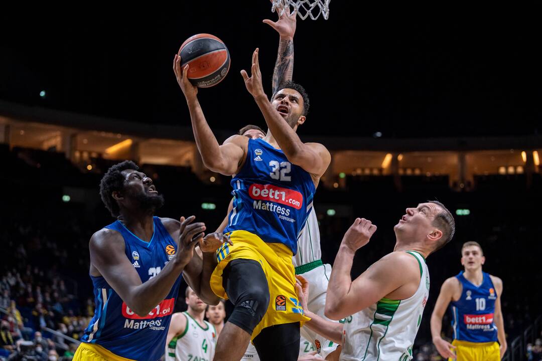 Eurolyga: Berlyno ALBA – Kauno „Žalgiris“ 82:74