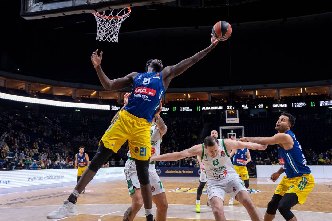 Eurolyga: Berlyno ALBA – Kauno „Žalgiris“ 82:74