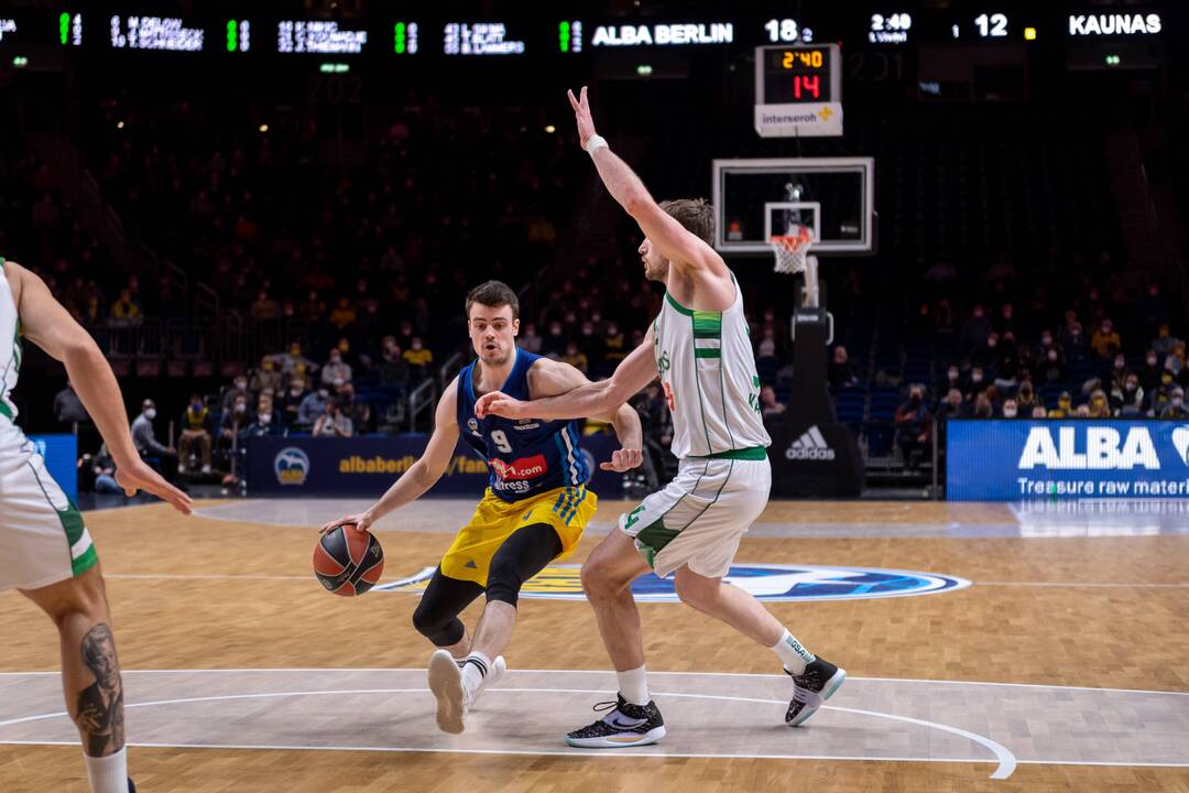 Eurolyga: Berlyno ALBA – Kauno „Žalgiris“ 82:74