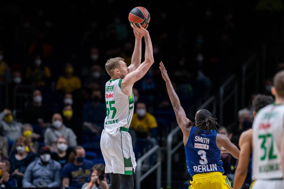 Eurolyga: Berlyno ALBA – Kauno „Žalgiris“ 82:74