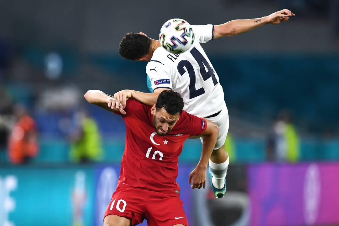 Europos futbolo čempionatas: Turkija – Italija 0:3