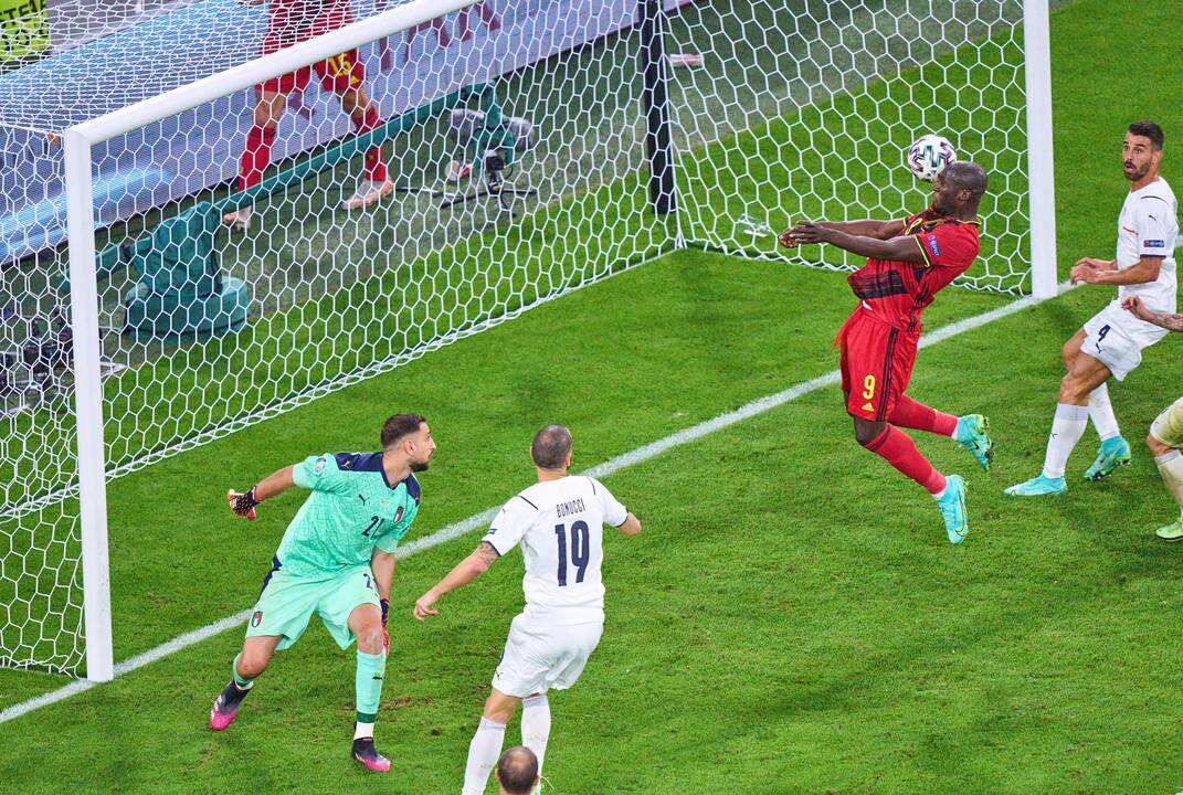 Euro 2020 ketvirtfinalis: Belgija – Italija 1:2