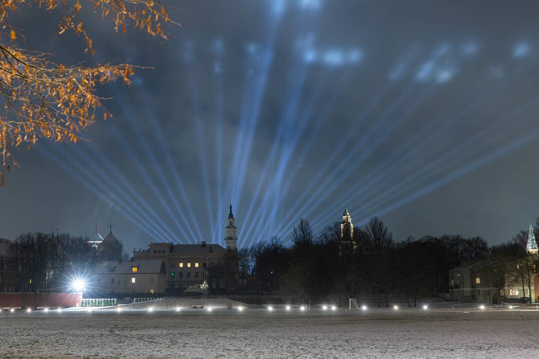 Kauną apgaubė kalėdinė magija