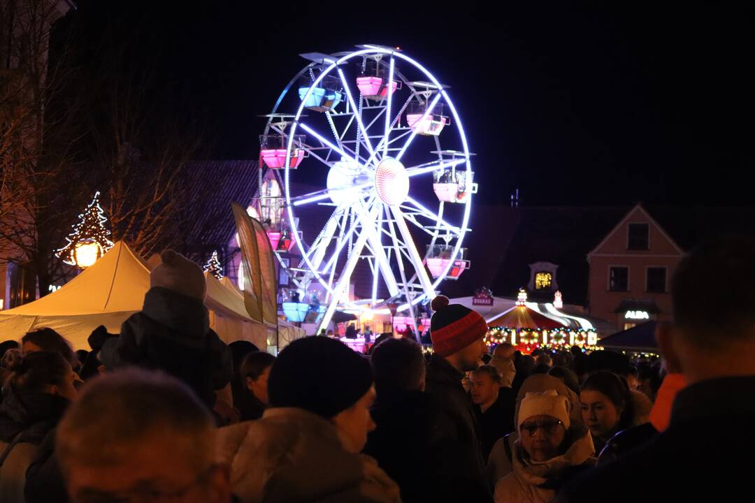 Klaipėdos Kalėdų eglės įžiebimas