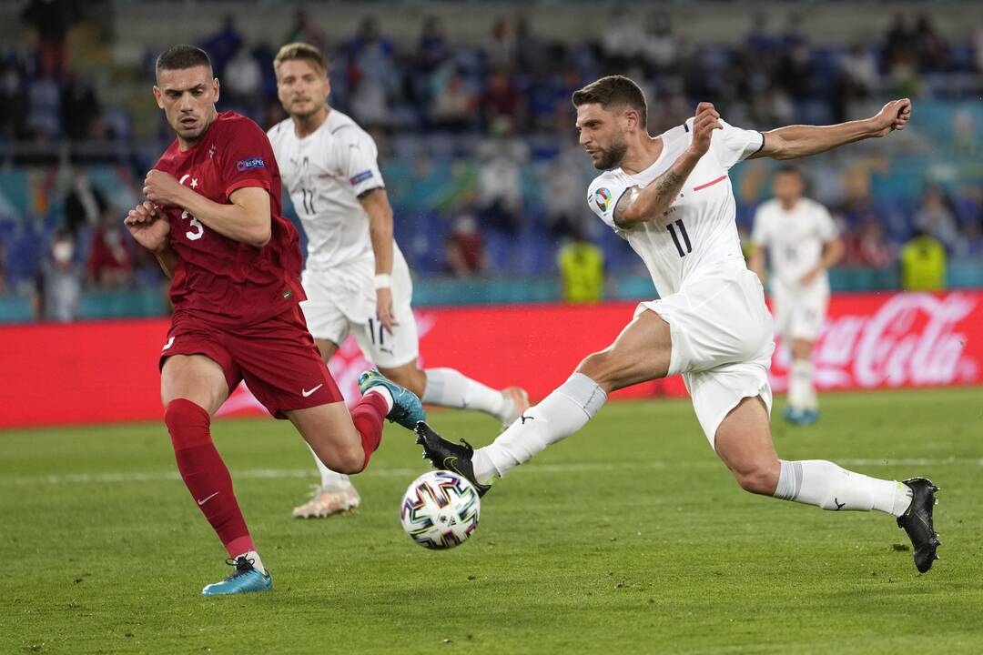 Europos futbolo čempionatas: Turkija – Italija 0:3