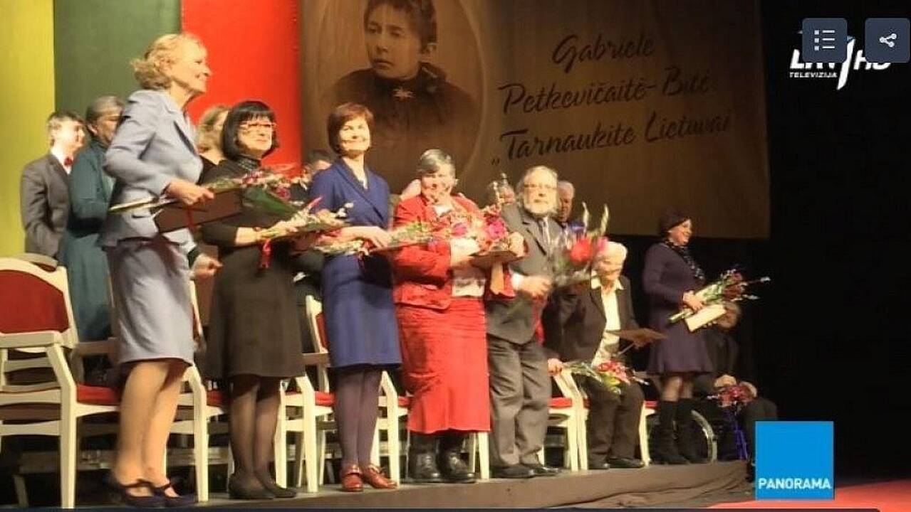 Įteikti G. Petkevičaitės-Bitės atminimo medaliai